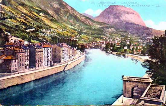 Cartes postales anciennes > CARTES POSTALES > carte postale ancienne > cartes-postales-ancienne.com Auvergne rhone alpes Isere Grenoble