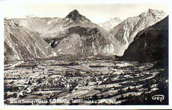 Cartes postales anciennes > CARTES POSTALES > carte postale ancienne > cartes-postales-ancienne.com Auvergne rhone alpes Isere Le Bourg d'Oisans