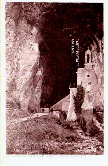 Cartes postales anciennes > CARTES POSTALES > carte postale ancienne > cartes-postales-ancienne.com Auvergne rhone alpes Isere La Balme Les Grottes