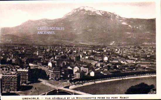 Cartes postales anciennes > CARTES POSTALES > carte postale ancienne > cartes-postales-ancienne.com Auvergne rhone alpes Isere Grenoble