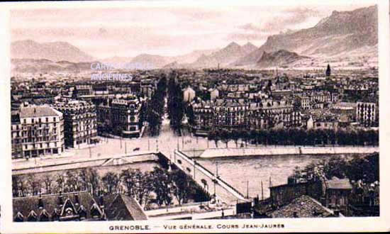 Cartes postales anciennes > CARTES POSTALES > carte postale ancienne > cartes-postales-ancienne.com Auvergne rhone alpes Isere Grenoble