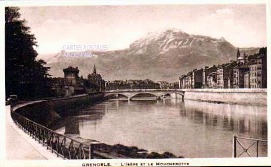 Cartes postales anciennes > CARTES POSTALES > carte postale ancienne > cartes-postales-ancienne.com Auvergne rhone alpes Isere Grenoble