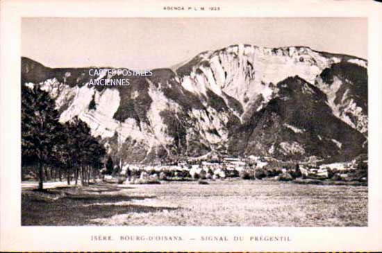 Cartes postales anciennes > CARTES POSTALES > carte postale ancienne > cartes-postales-ancienne.com Auvergne rhone alpes Isere Le Bourg d'Oisans