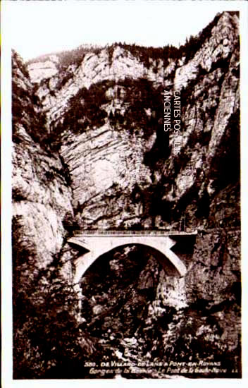 Cartes postales anciennes > CARTES POSTALES > carte postale ancienne > cartes-postales-ancienne.com Auvergne rhone alpes Isere Pont En Royans