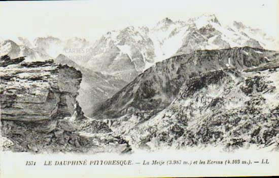Cartes postales anciennes > CARTES POSTALES > carte postale ancienne > cartes-postales-ancienne.com Provence alpes cote d'azur Hautes alpes La Grave