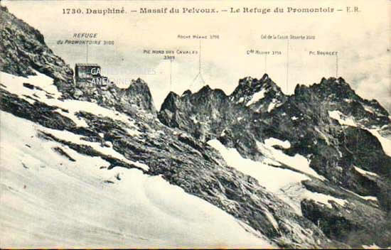 Cartes postales anciennes > CARTES POSTALES > carte postale ancienne > cartes-postales-ancienne.com Provence alpes cote d'azur Hautes alpes Pelvoux