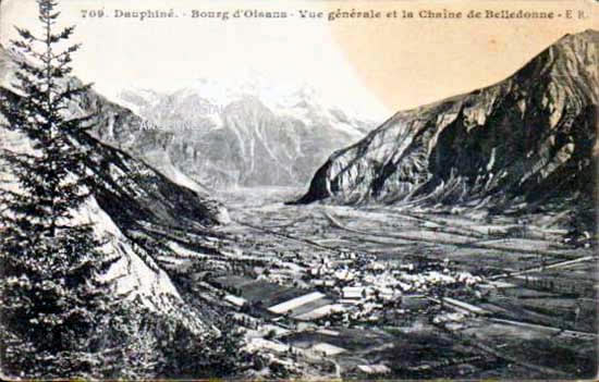 Cartes postales anciennes > CARTES POSTALES > carte postale ancienne > cartes-postales-ancienne.com Auvergne rhone alpes Isere Le Bourg d'Oisans