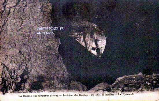 Cartes postales anciennes > CARTES POSTALES > carte postale ancienne > cartes-postales-ancienne.com Auvergne rhone alpes Isere La Balme Les Grottes