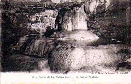 Cartes postales anciennes > CARTES POSTALES > carte postale ancienne > cartes-postales-ancienne.com Auvergne rhone alpes Isere La Balme Les Grottes