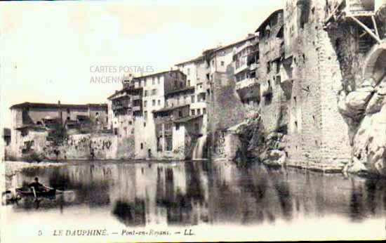 Cartes postales anciennes > CARTES POSTALES > carte postale ancienne > cartes-postales-ancienne.com Auvergne rhone alpes Isere Pont En Royans