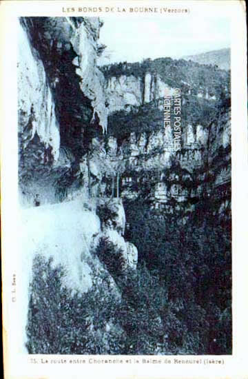 Cartes postales anciennes > CARTES POSTALES > carte postale ancienne > cartes-postales-ancienne.com Auvergne rhone alpes Isere La Balme Les Grottes