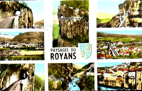 Cartes postales anciennes > CARTES POSTALES > carte postale ancienne > cartes-postales-ancienne.com Auvergne rhone alpes Isere Pont En Royans