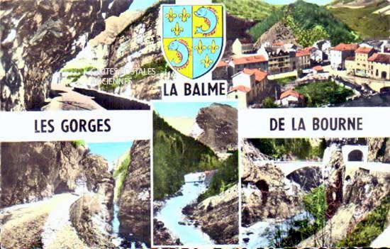 Cartes postales anciennes > CARTES POSTALES > carte postale ancienne > cartes-postales-ancienne.com Auvergne rhone alpes Isere La Balme Les Grottes