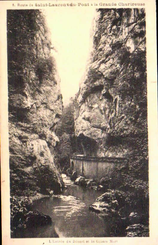 Cartes postales anciennes > CARTES POSTALES > carte postale ancienne > cartes-postales-ancienne.com Auvergne rhone alpes Isere Saint Laurent Du Pont