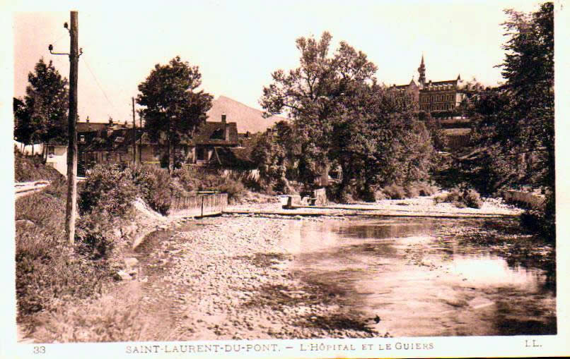 Cartes postales anciennes > CARTES POSTALES > carte postale ancienne > cartes-postales-ancienne.com Auvergne rhone alpes Isere Saint Laurent Du Pont