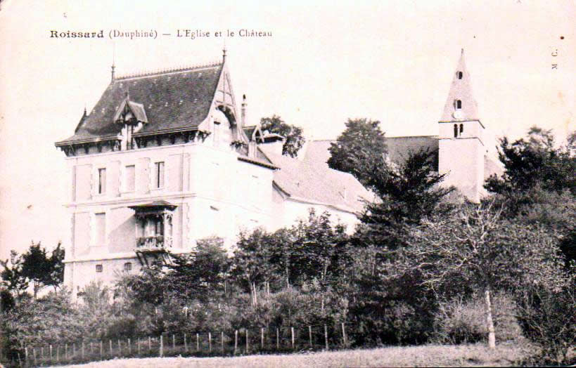 Cartes postales anciennes > CARTES POSTALES > carte postale ancienne > cartes-postales-ancienne.com Auvergne rhone alpes Isere Roissard