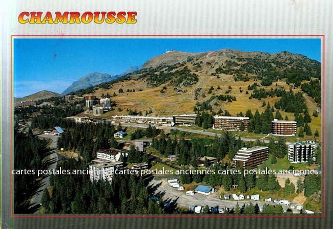 Cartes postales anciennes > CARTES POSTALES > carte postale ancienne > cartes-postales-ancienne.com Auvergne rhone alpes Isere Chamrousse
