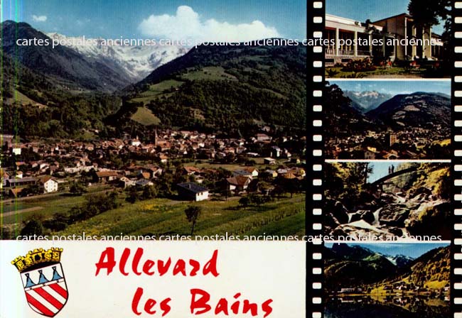 Cartes postales anciennes > CARTES POSTALES > carte postale ancienne > cartes-postales-ancienne.com Auvergne rhone alpes Isere Allevard