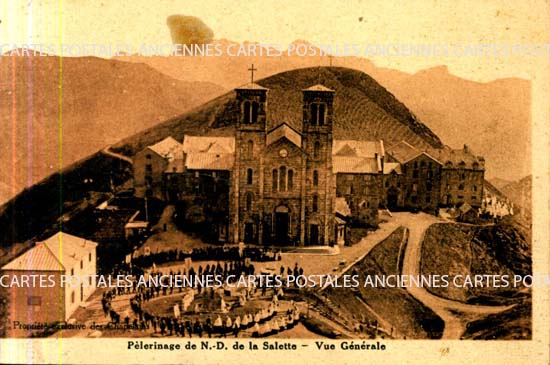 Cartes postales anciennes > CARTES POSTALES > carte postale ancienne > cartes-postales-ancienne.com Auvergne rhone alpes Isere La Salette Fallavaux
