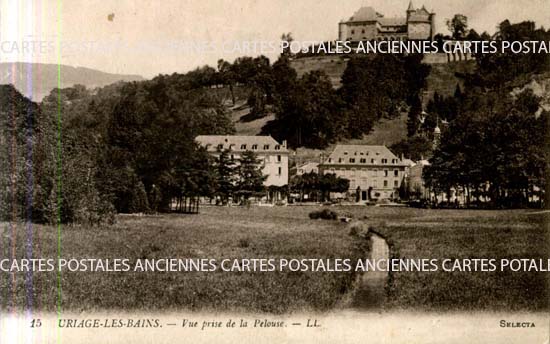 Cartes postales anciennes > CARTES POSTALES > carte postale ancienne > cartes-postales-ancienne.com Auvergne rhone alpes Isere Saint Martin d'Uriage