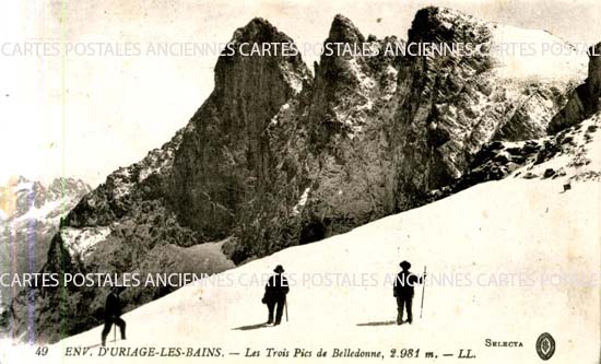 Cartes postales anciennes > CARTES POSTALES > carte postale ancienne > cartes-postales-ancienne.com Auvergne rhone alpes Isere Saint Martin d'Uriage