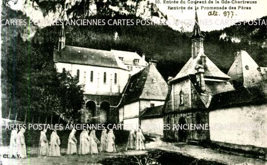 Cartes postales anciennes > CARTES POSTALES > carte postale ancienne > cartes-postales-ancienne.com Auvergne rhone alpes Isere Saint Pierre De Chartreuse