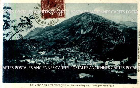 Cartes postales anciennes > CARTES POSTALES > carte postale ancienne > cartes-postales-ancienne.com Auvergne rhone alpes Isere Pont En Royans