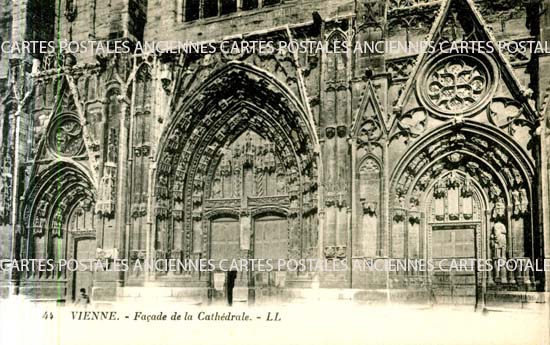 Cartes postales anciennes > CARTES POSTALES > carte postale ancienne > cartes-postales-ancienne.com Auvergne rhone alpes Isere Vienne