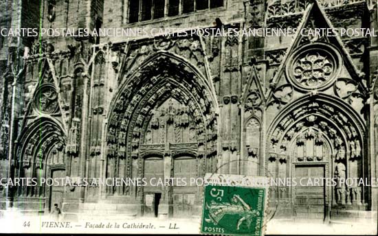 Cartes postales anciennes > CARTES POSTALES > carte postale ancienne > cartes-postales-ancienne.com Auvergne rhone alpes Isere Vienne