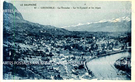 Cartes postales anciennes > CARTES POSTALES > carte postale ancienne > cartes-postales-ancienne.com Auvergne rhone alpes Isere Grenoble
