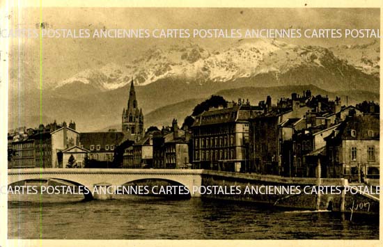 Cartes postales anciennes > CARTES POSTALES > carte postale ancienne > cartes-postales-ancienne.com Auvergne rhone alpes Isere Grenoble