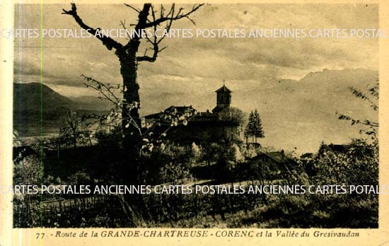 Cartes postales anciennes > CARTES POSTALES > carte postale ancienne > cartes-postales-ancienne.com Auvergne rhone alpes Isere Saint Pierre De Chartreuse