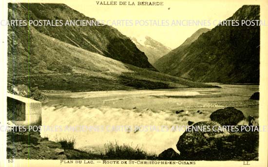 Cartes postales anciennes > CARTES POSTALES > carte postale ancienne > cartes-postales-ancienne.com Auvergne rhone alpes Isere Saint Christophe En Oisans
