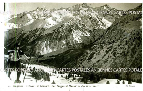 Cartes postales anciennes > CARTES POSTALES > carte postale ancienne > cartes-postales-ancienne.com Auvergne rhone alpes Isere Allevard