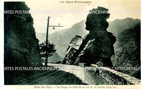 Cartes postales anciennes > CARTES POSTALES > carte postale ancienne > cartes-postales-ancienne.com Provence alpes cote d'azur Alpes maritimes Daluis