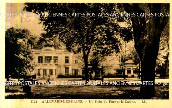Cartes postales anciennes > CARTES POSTALES > carte postale ancienne > cartes-postales-ancienne.com Auvergne rhone alpes Isere Allevard