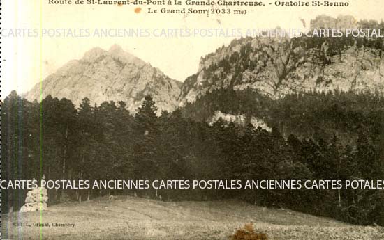 Cartes postales anciennes > CARTES POSTALES > carte postale ancienne > cartes-postales-ancienne.com Auvergne rhone alpes Isere Saint Pierre De Chartreuse