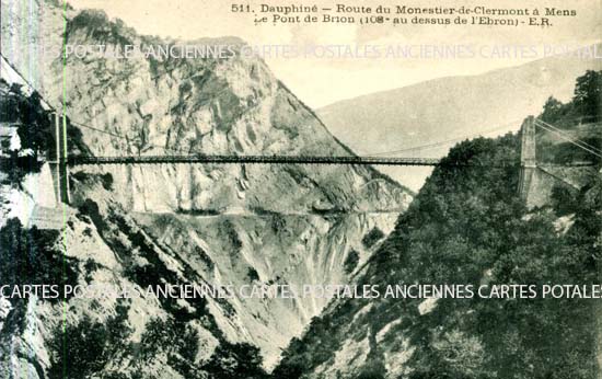 Cartes postales anciennes > CARTES POSTALES > carte postale ancienne > cartes-postales-ancienne.com Auvergne rhone alpes Isere Monestier De Clermont