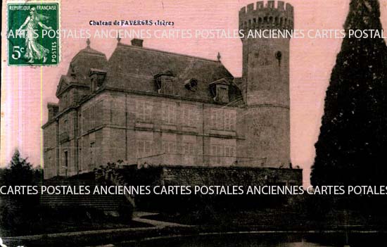 Cartes postales anciennes > CARTES POSTALES > carte postale ancienne > cartes-postales-ancienne.com Auvergne rhone alpes Isere Faverges De La Tour