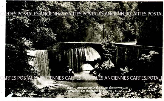 Cartes postales anciennes > CARTES POSTALES > carte postale ancienne > cartes-postales-ancienne.com Auvergne rhone alpes Isere Saint Pierre De Chartreuse