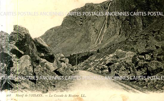 Cartes postales anciennes > CARTES POSTALES > carte postale ancienne > cartes-postales-ancienne.com Auvergne rhone alpes Isere Le Bourg d'Oisans
