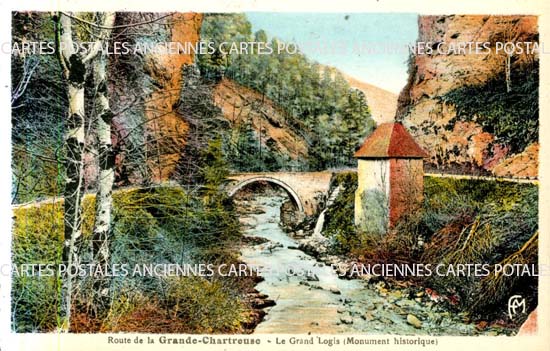 Cartes postales anciennes > CARTES POSTALES > carte postale ancienne > cartes-postales-ancienne.com Auvergne rhone alpes Isere Saint Pierre De Chartreuse