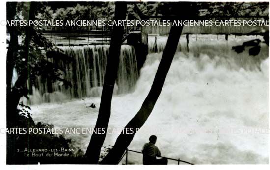 Cartes postales anciennes > CARTES POSTALES > carte postale ancienne > cartes-postales-ancienne.com Auvergne rhone alpes Isere Allevard