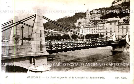 Cartes postales anciennes > CARTES POSTALES > carte postale ancienne > cartes-postales-ancienne.com Auvergne rhone alpes Isere Grenoble