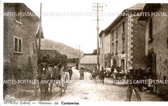 Cartes postales anciennes > CARTES POSTALES > carte postale ancienne > cartes-postales-ancienne.com Auvergne rhone alpes Isere Apprieu