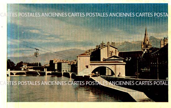 Cartes postales anciennes > CARTES POSTALES > carte postale ancienne > cartes-postales-ancienne.com Auvergne rhone alpes Isere Grenoble