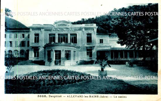 Cartes postales anciennes > CARTES POSTALES > carte postale ancienne > cartes-postales-ancienne.com Auvergne rhone alpes Isere Allevard