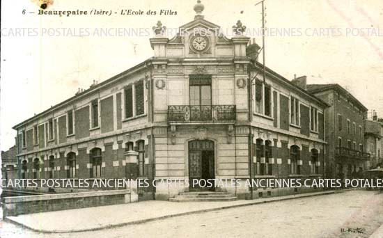 Cartes postales anciennes > CARTES POSTALES > carte postale ancienne > cartes-postales-ancienne.com Auvergne rhone alpes Isere Beaurepaire