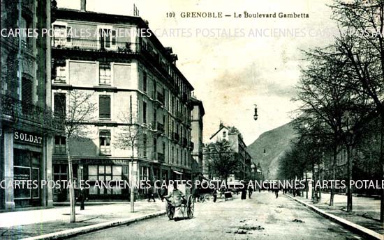 Cartes postales anciennes > CARTES POSTALES > carte postale ancienne > cartes-postales-ancienne.com Auvergne rhone alpes Isere Grenoble