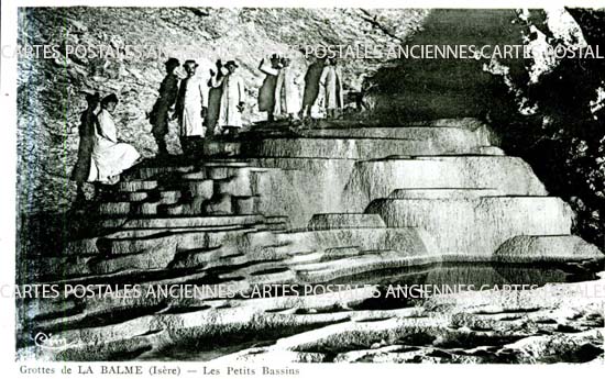 Cartes postales anciennes > CARTES POSTALES > carte postale ancienne > cartes-postales-ancienne.com Auvergne rhone alpes Isere La Balme Les Grottes